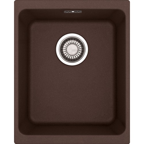 Franke Kubus KBG 110-34,367x460 mm, fragranitový dřez, tmavě hnědá 125.0176.647 Franke Kubus KBG 110-34,367x460 mm, fragranitový dřez, tmavě hnědá 125.0176.647