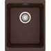 Franke Kubus KBG 110-34,367x460 mm, fragranitový dřez, tmavě hnědá 125.0176.647