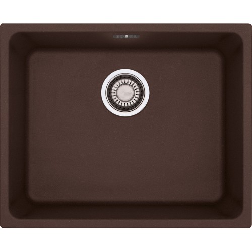 Franke Kubus KBG 110-50, 540x440 mm, fragranitový dřez, tmavě hnědá 125.0176.646