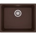 Franke Kubus KBG 110-50, 540x440 mm, fragranitový dřez, tmavě hnědá 125.0176.646