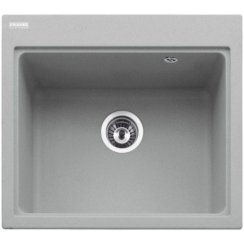 Franke Kubus KSG 238, 585x520 mm, fragranitový dřez, šedý kámen 114.0285.236