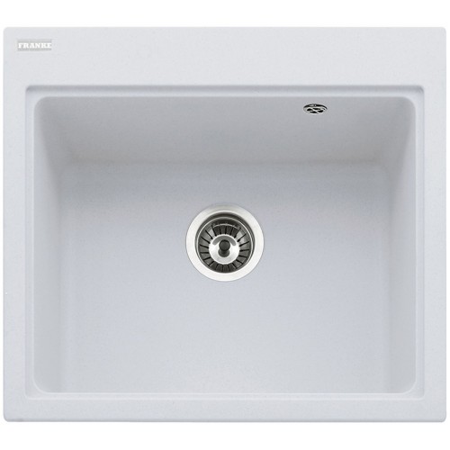 Franke Kubus KSG 238, 585x520 mm, fragranitový dřez, bílá led 114.0285.229