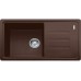 Franke Malta BSG 611-78/39, 780x435 mm, fragranitový dřez, tmavě hnědá 114.0440.923
