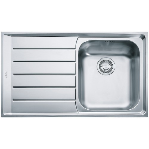 BAZAR Franke Neptun NEX 611/7, 860x510 mm, nerezový dřez 101.0120.272 OHNUTÝ ROH, FLEK NA ODKAPÁVAČI!!