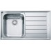 BAZAR Franke Neptun NEX 611/2, 860x510 mm, nerezový dřez 101.0120.271 POŠKOZENÝ!!