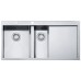 BAZAR Franke Planar PPX 251/651 TL/2, 1000x512 mm, nerezový dřez 127.0203.467 OHLÉ ROHY!!