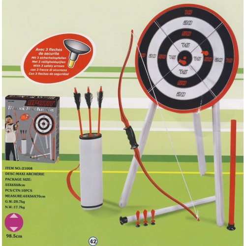 Hrací set G21 Lukostřelba (terč + šípy) 690680