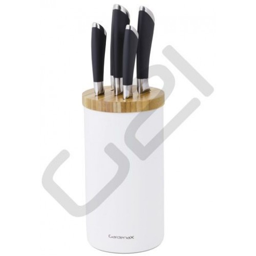 G21 Sada nožů Variant v keramickém bloku, 5 dílná 639047 G21 Sada nožů Variant v keramickém bloku, 5 dílná 639047