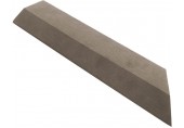 G21 WPC Přechodová lišta pro dlaždice indický teak, 38,5 x 7,5 cm rohová (pravá) 63910062