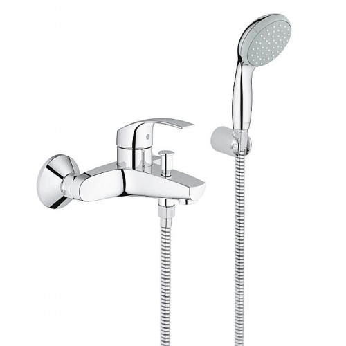 GROHE Eurosmart NEW vanová baterie se sprchovým setem, chrom 33302002