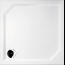 VÝPRODEJ GELCO G5 Aneta čtvercová sprchová vanička 100x100 profilované dno, bílá GA001