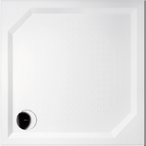 GELCO G5 Aneta 80 čtvercová sprchová vanička 800 x 800 profilované dno, bílá GA008