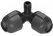 Gardena Sprinklersystem L-kus 25 mm x 1/2 vnější závit přípojka zadešťovače, 2782-20