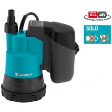 GARDENA 2000/2 Aku Ponorné čerpadlo pro čistou vodu 18V P4A ( 2bar/2 000 l/h)14600-55