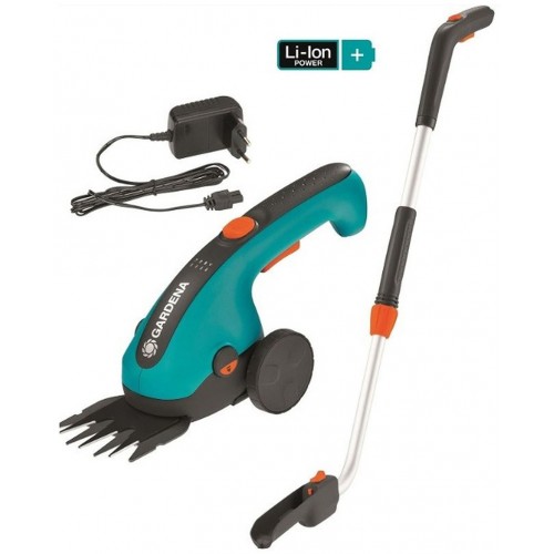 BAZAR GARDENA ClassicCut Akumulátorové nůžky na trávu, 3,6V/2,5Ah, šířka záběru 8 cm 9855-20 PO SERVISE!!