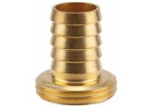 GARDENA Jednodílné mosazné šroubení závit 33,3mm (G 1"), hadice 19mm (3/4") 07148-20