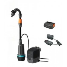 Gardena ComfAuto 2600 18V P4A Aku čerpadlo ponorné tlakové do sudu, (1x2,5Ah) 14604-20