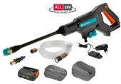 Gardena AquaClean 24/18V P4A Akumulátorový středotlaký čistič (1x2,5Ah/18V) 14800-20