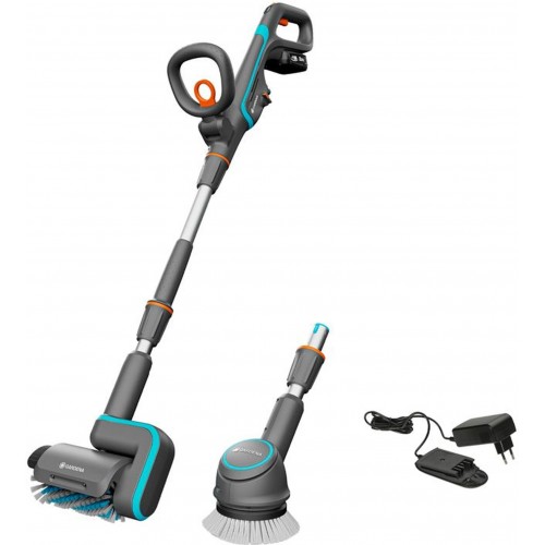 GARDENA AquaBrush Universal 04/18V P4A Akumulátorový multi čistič Sada 14842-20