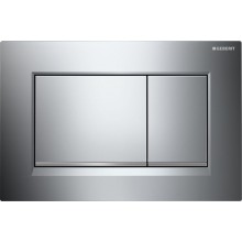 Geberit Sigma30 Ovládací tlačítko, pochromovaná lesklá, pochromovaný matný 115.883.KH.1