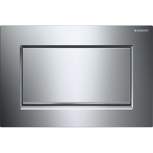 GEBERIT - SIGMA 30 Ovládací tlačítko lesklý/kartáčov.chrom/lesklý 115.893.KY.1