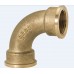 GEBO oblouk 90° 2 1/2" F x F mosaz 2-10BR