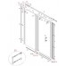 GELCO Spodní těsnící lišta 623 mm M309S-08