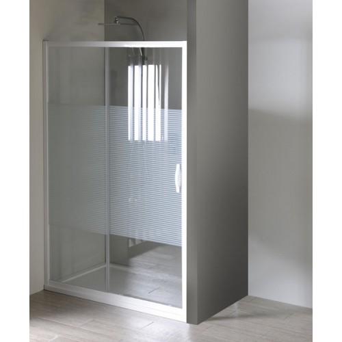 GELCO Eterno sprchové dveře posuvné 100 L/P, sklo STRIP GE6910