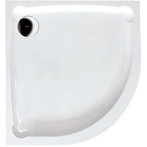 GELCO HERA90 sprchová vanička z litého mramoru, čtvrtkruh, 90x90x7,5cm, R550 GH559 GELCO HERA90 sprchová vanička z litého mramoru, čtvrtkruh, 90x90x7,5cm, R550 GH559