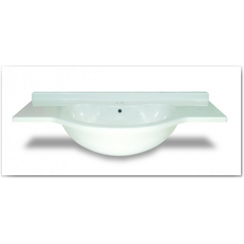 GELCO GP 75 umyvadlo z litého mramoru 75x48, bílá GELCO GP 75 umyvadlo z litého mramoru 75x48, bílá