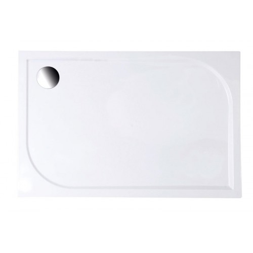 GELCO GALET 120/80 sprchová vanička z litého mramoru, 120x80x3 cm LQ12080