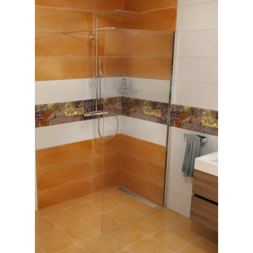 GELCO WALK-IN pevná stěna ke stěně 110 cm GWS110200 GELCO WALK-IN pevná stěna ke stěně 110 cm GWS110200