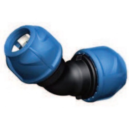 GEORG FISCHER iJOINT Polypropylenové koleno 45°/50, 158-400-020