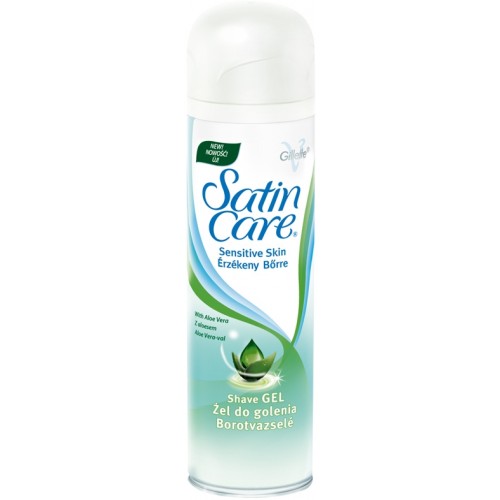 GILLETTE Satin Care Sensitive gel 200 ml