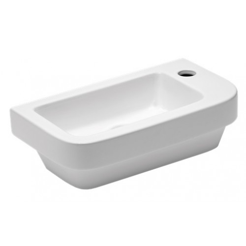 Glacera BIGIO umývátko pravé 45x24,2 bez přepadu BG4626 Glacera BIGIO umývátko pravé 45x24,2 bez přepadu BG4626