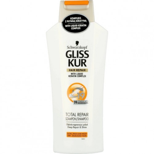 GLISS KUR Total Repair 19 šampon 250 ml GLISS KUR Total Repair 19 šampon 250 ml