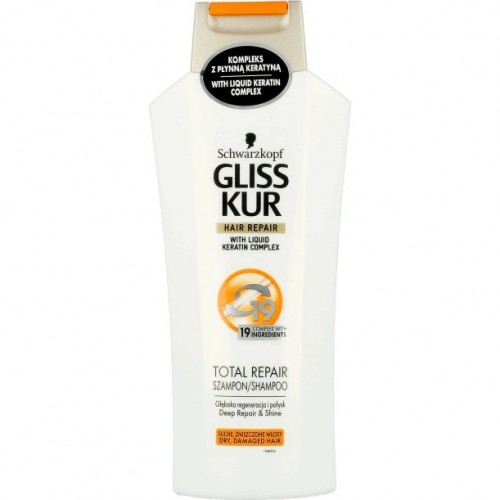 GLISS KUR Total Repair 19 regenerační šampon 400 ml