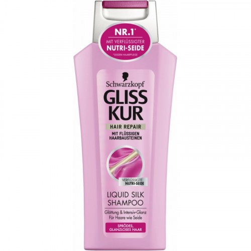 GLISS KUR Liquid Silk Gloss regenerační šampon 400 ml