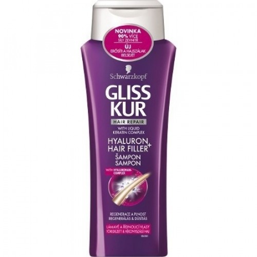 GLISS KUR Hyaluron regenerační šampon 400 ml