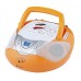 GoGEN radiopřijímač s CD MAXI RADIO G, CD/MP3/USB, oranžový