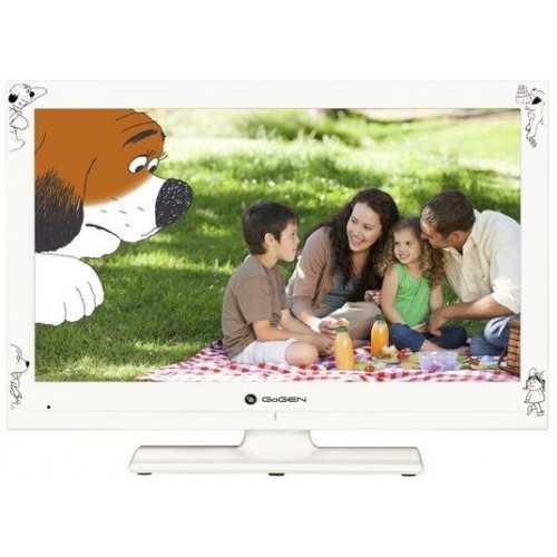 GoGEN Televize MAXI TELKA 22 W, LED, bílá