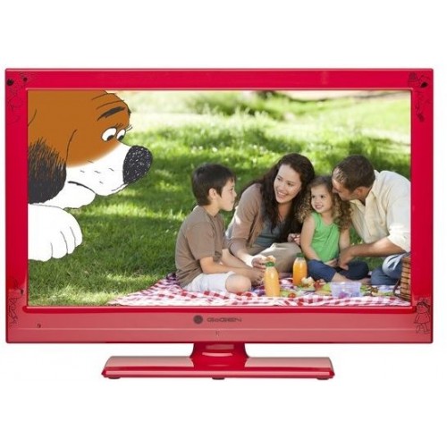 GoGEN Televize MAXI TELKA 22 R, LED, červená