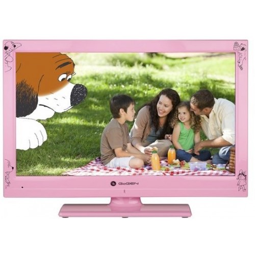 GoGEN Televize MAXI TELKA 22 P, LED, růžová