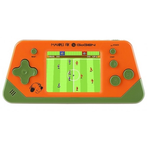 GoGEN Kapesní hra MAXI HRY 80 O, 2,5" LCD displej, 80 her, 16bit, oranžová