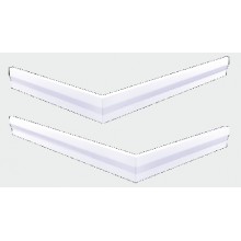 VÝPRODEJ GELCO čelní panel ke sprchové vaničce G5 Sara 110x80 L, bílá GP11080