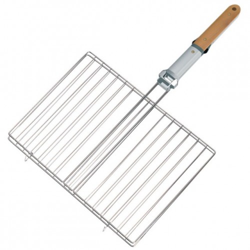 CAMPINGAZ Grilovací rošt 35 x 25 cm s dřevěnou rukojetí 205689 CAMPINGAZ Grilovací rošt 35 x 25 cm s dřevěnou rukojetí 205689