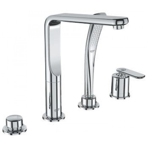 GROHE Veris - Tříotvorová vanová baterie, chrom 19373000