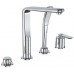 GROHE Veris - Tříotvorová vanová baterie, chrom 19373000