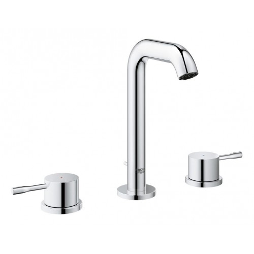 GROHE Essence - Tříotvorová umyvadlová baterie M, chrom 20296001