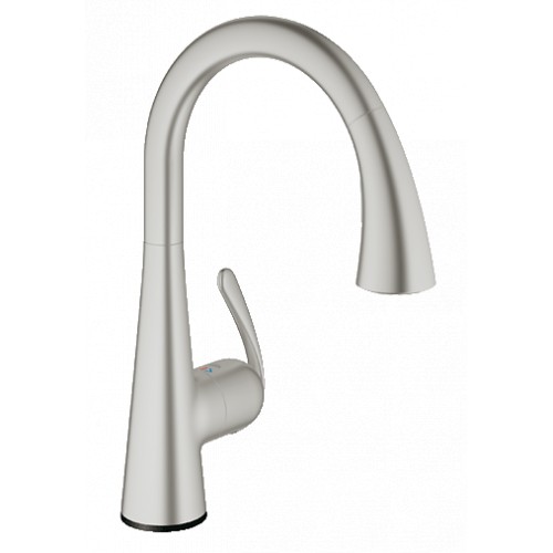 GROHE ZedraTouch - Páková elektronická dřezová baterie, supersteel G30219DC1 GROHE ZedraTouch - Páková elektronická dřezová baterie, supersteel G30219DC1